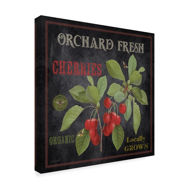 Trademark Fine Art jean Plout x27 orchard Fresh Cherries x27 Canvas Art