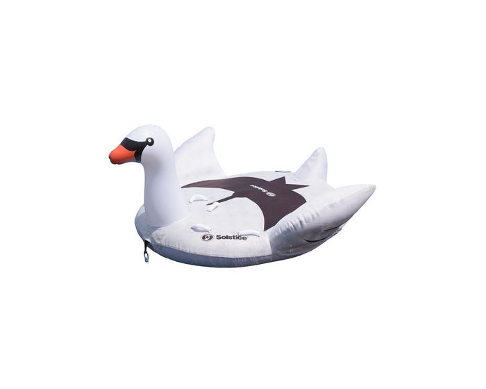 Solstice Lay-On Swan Towable Inflatable Raft - 22301