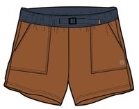 Del Sur Shorts - Bombay Brown