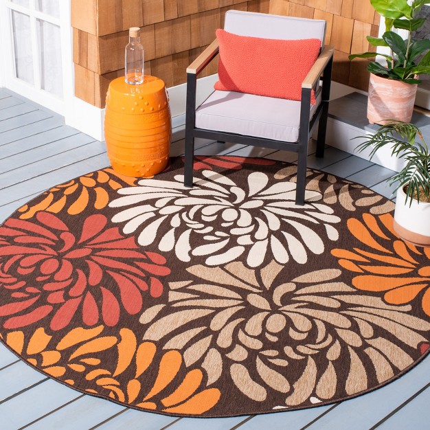 Veranda Ver049 Power Loomed Indoor outdoor Area Rug Safavieh