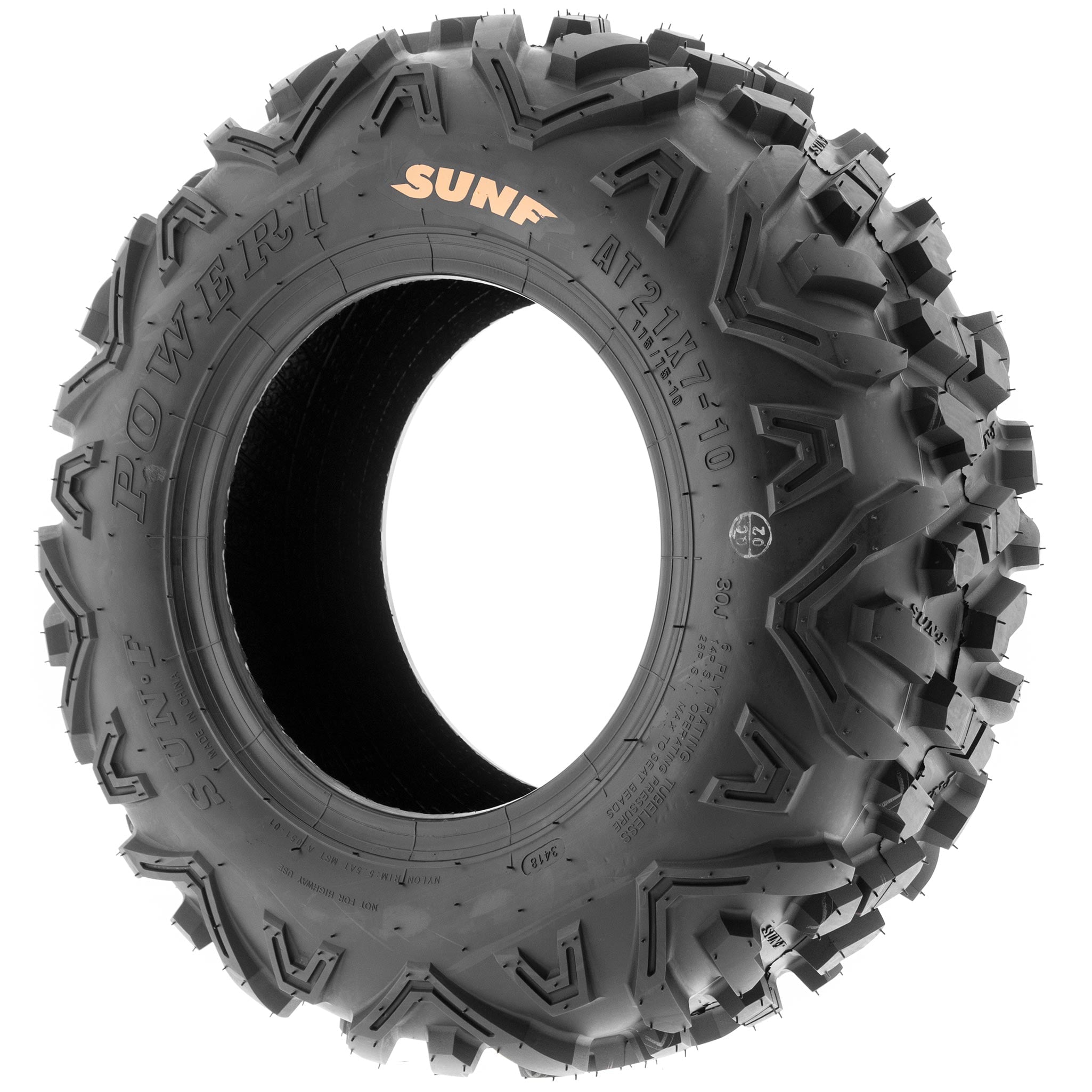 SunF 22x7-11 22x7x11 ATV UTV All Terrain AT Tire 6 PR A051 (Single)