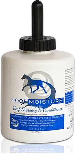 Healthy HairCare Hoof Moisture+ Brush， 32-oz bottle