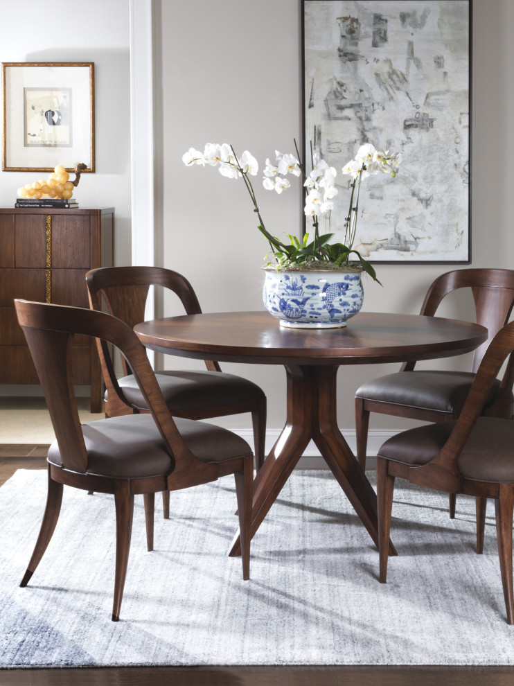 Beale Low Back Side Chair   Transitional   Armchairs And Accent Chairs   by HedgeApple  Houzz