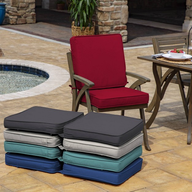 Profoam Evertru Acrylic Outdoor High Back Chair Cushion