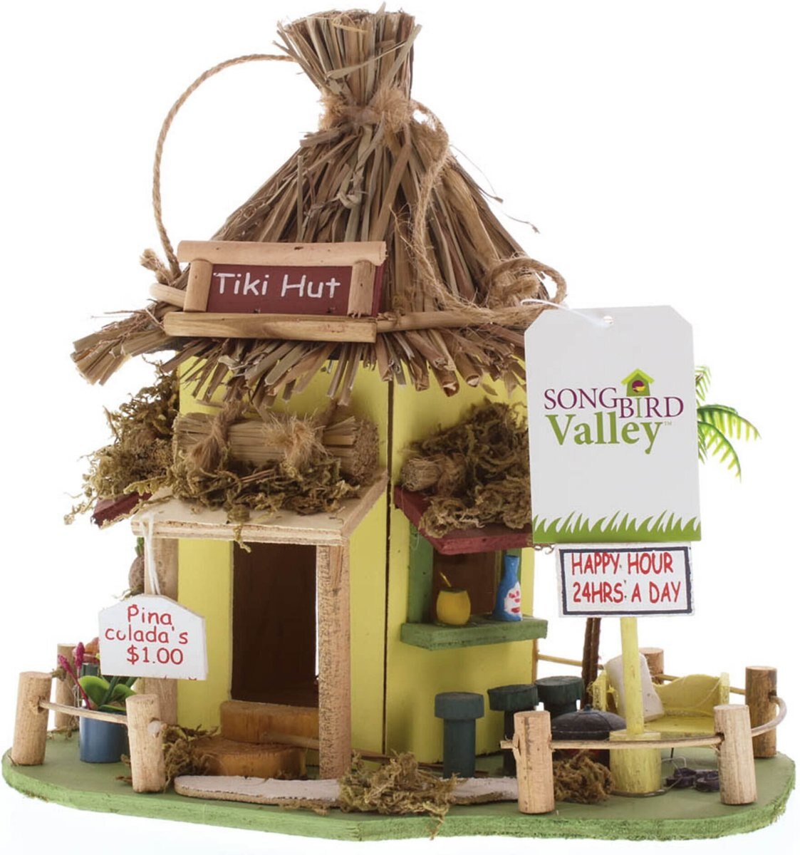 Zingz and Thingz Tiki Hut Bird House