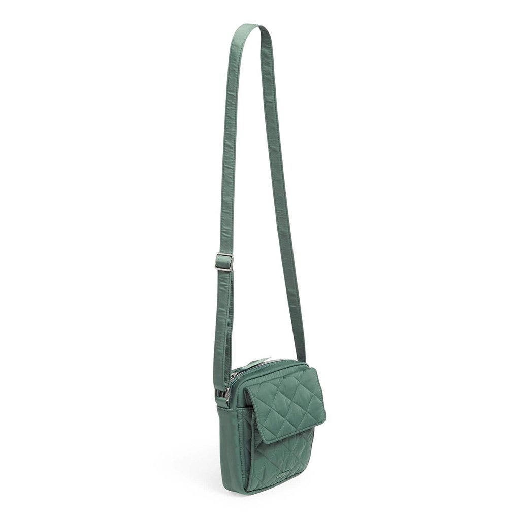 Vera Bradley  Small Crossbody Bag in Olive Leaf