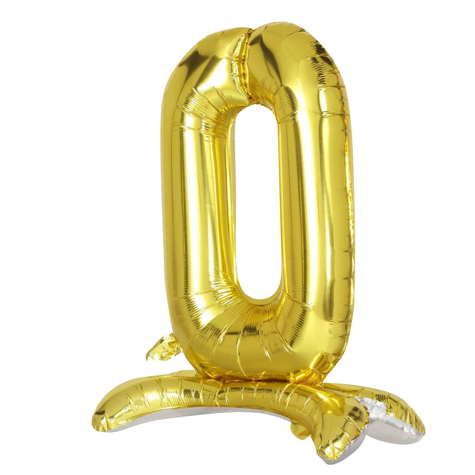 Gold Self Standing Helium/Air Mylar Foil Letter and Number Balloons 27