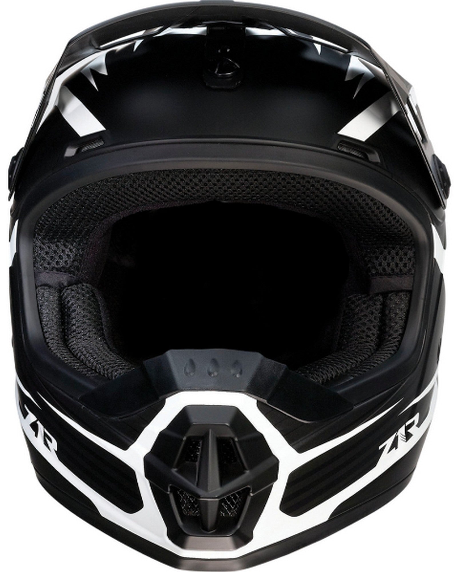 Z1R Rise Flame Youth MX Offroad Helmet Black MD