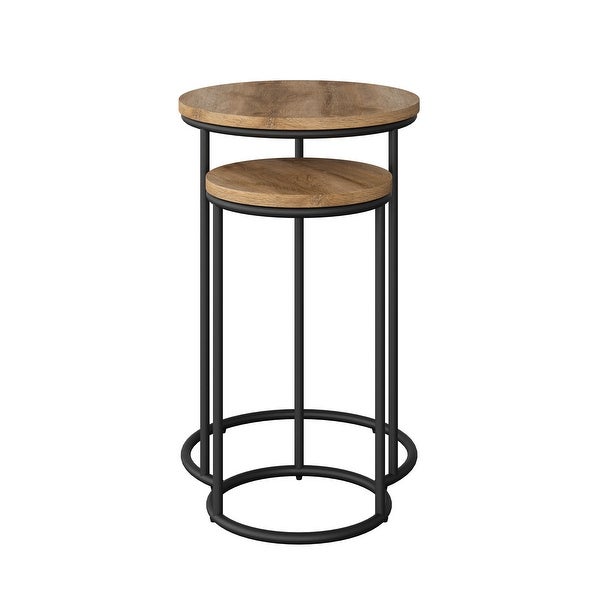 CorLiving Fort Worth Nesting Side Table