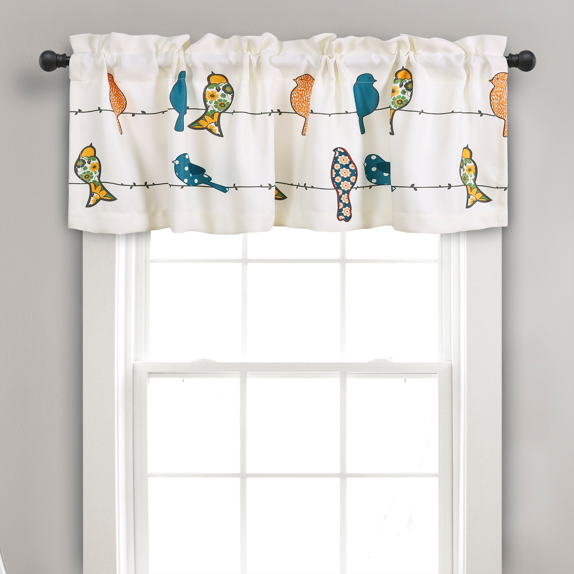 Rowley Birds Room Darkening Valance