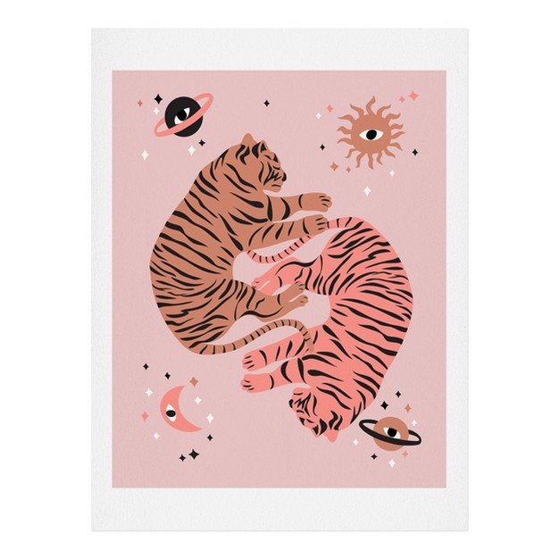 Anneamanda Sleeping Tigers Art Print Society6