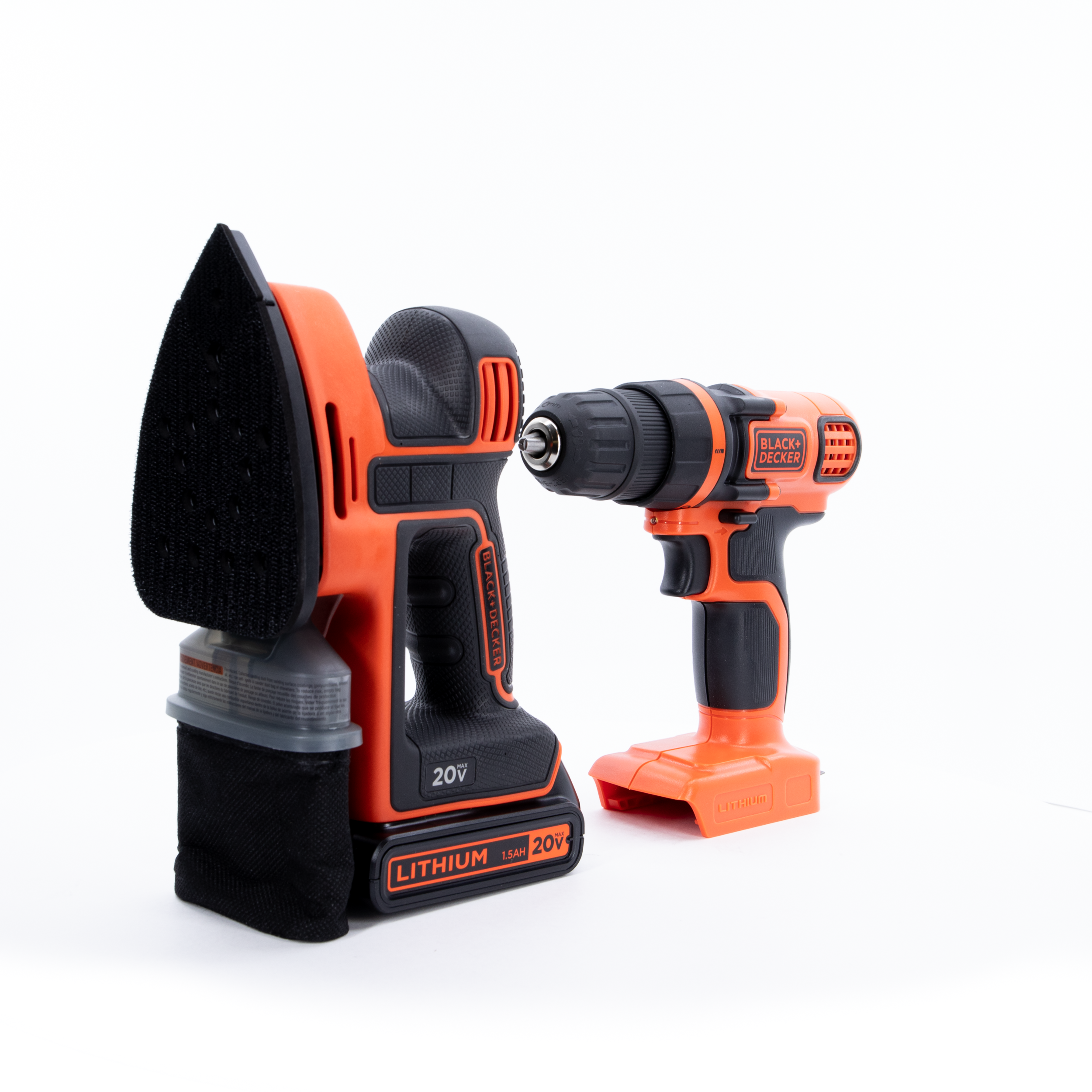 20V MAX* POWERCONNECT™ Cordless Drill/Driver + MOUSE™ Detail Sander Combo Kit