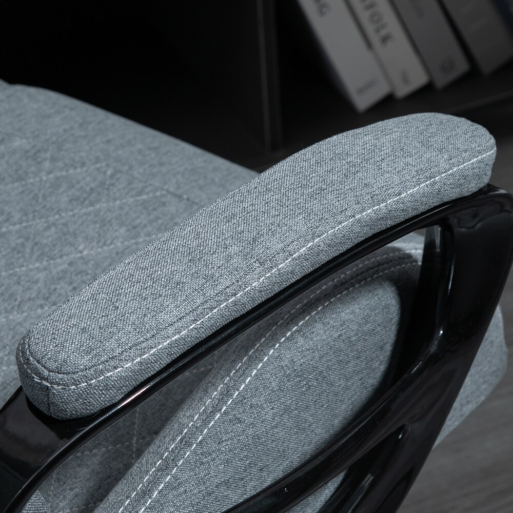 High Back Task Computer Desk Chair with Padded Armrests