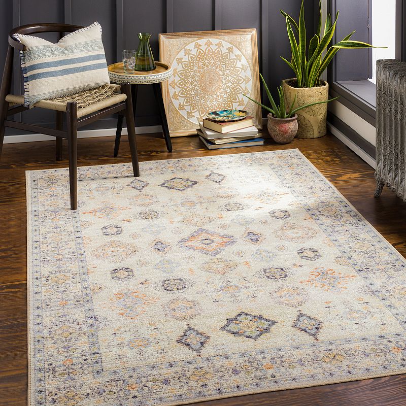 Decor 140 Aiko Traditional Washable Area Rug