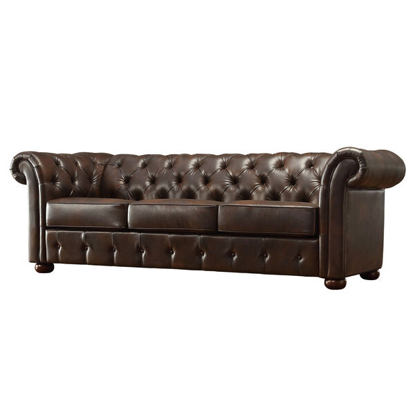 Norfolk Cocoa Chesterfield Sofa