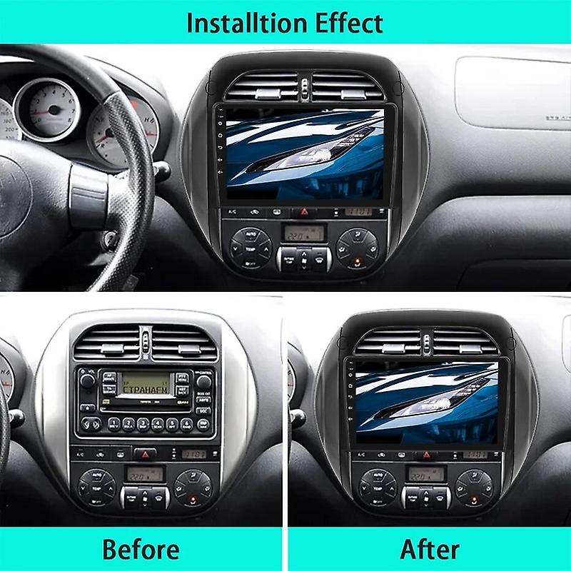 Wireless CarPlay Android Auto Radio for Toyota RAV4 2 CA20 CA20W XA20 2003 - 2005 Car Multimedia GPS