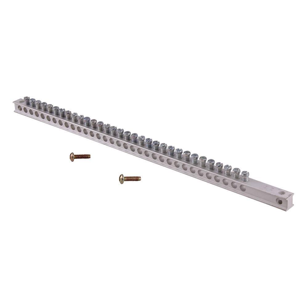 GE PowerMark Gold 32-Hole Grounding Bar Kit TGK32CP