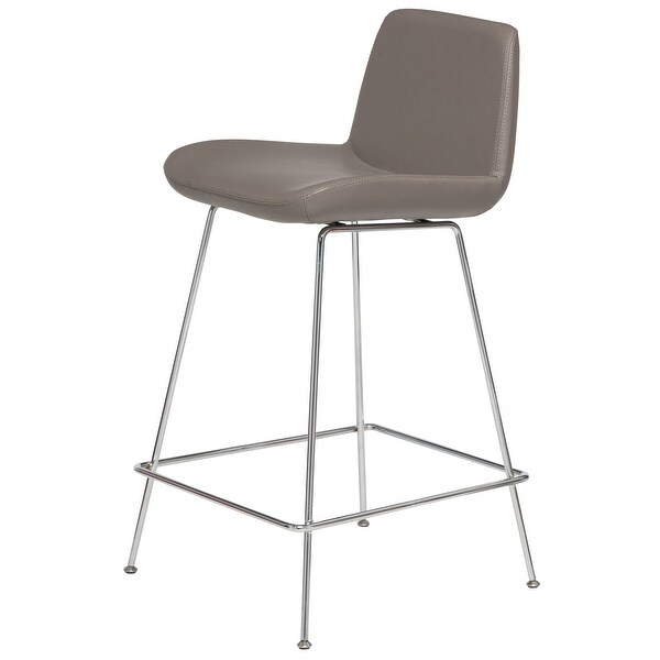 Capri Modern Leatherette Bar and Counter Stool