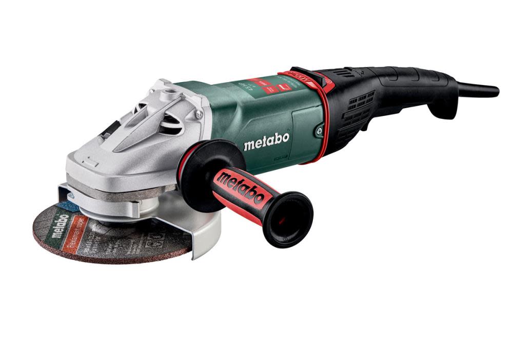 WEPB?24-180?MVT， 7 Angle Grinder， 8，450 RPM， 15.0 AMP with Brake， Non-Locking Paddle， Electronics ;