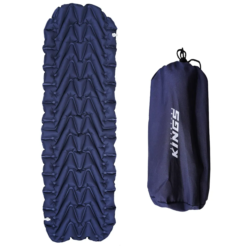 Hot Selling Inflatable Lightweight Sleeping Pad Waterproof Foldable Camping Picnic Sleeping Pad