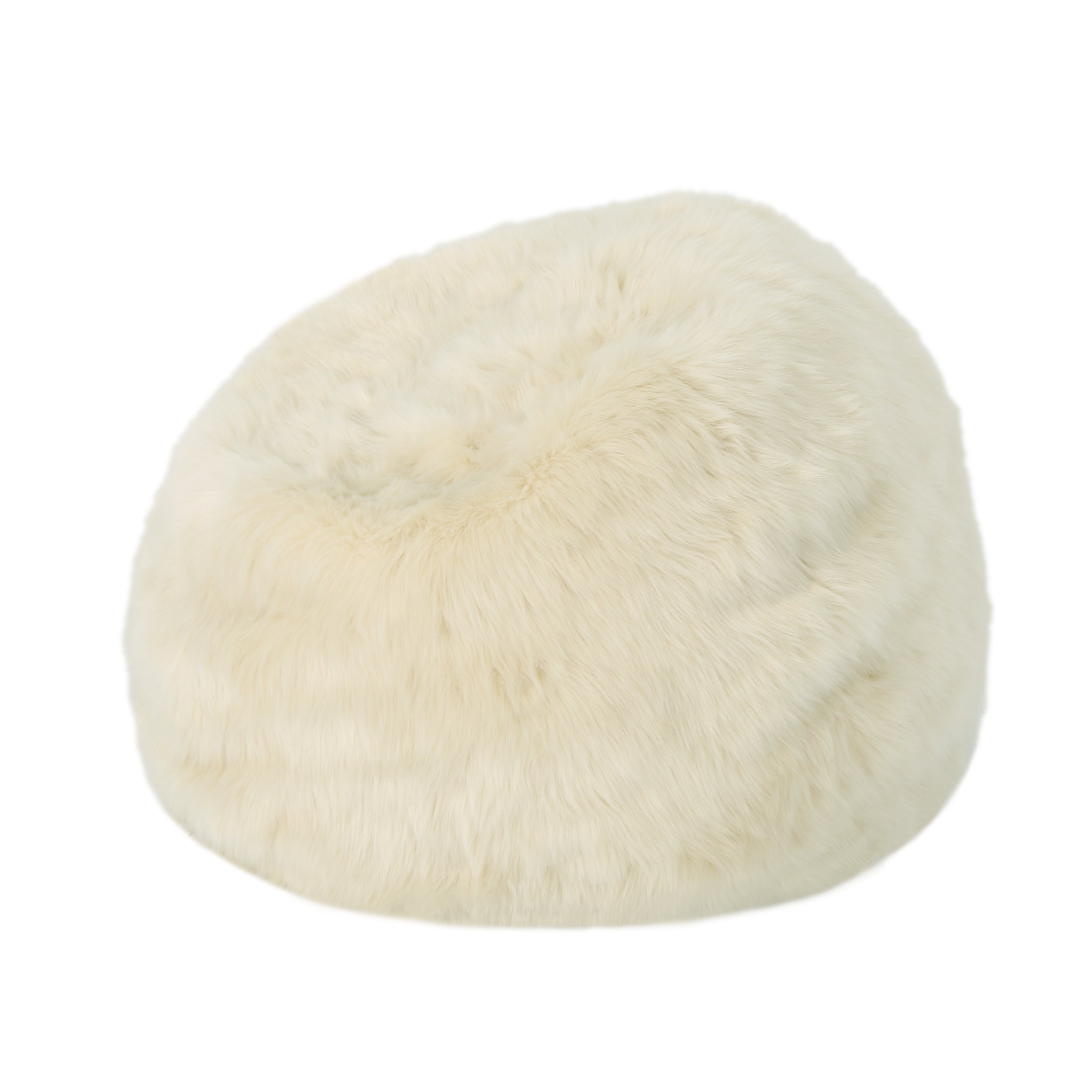 Amori Modern 3 Foot Faux Fur Bean Bag (Cover Only)