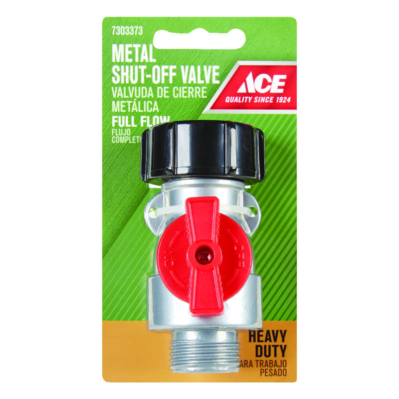 Ace Metal Threaded Male Hose Shut-off Valve