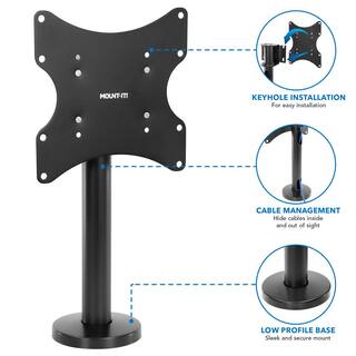 mount-it! Bolt Down Stand for Flat Screen TVs MI-855