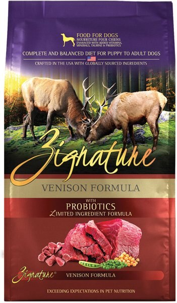 Zignature Venison Limited Ingredient Formula Dry Dog Food