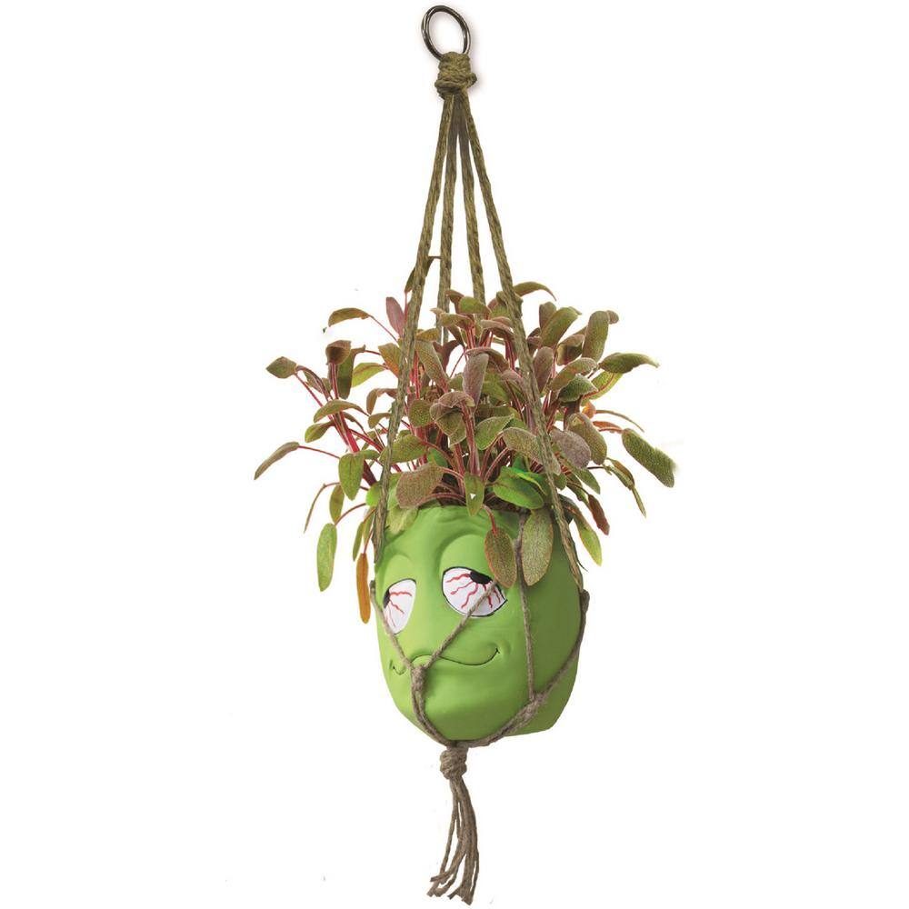 Primitive Planters Ceramic Best Buds Pot Gift Box with Hemp Jute Hanger - Bud 9581