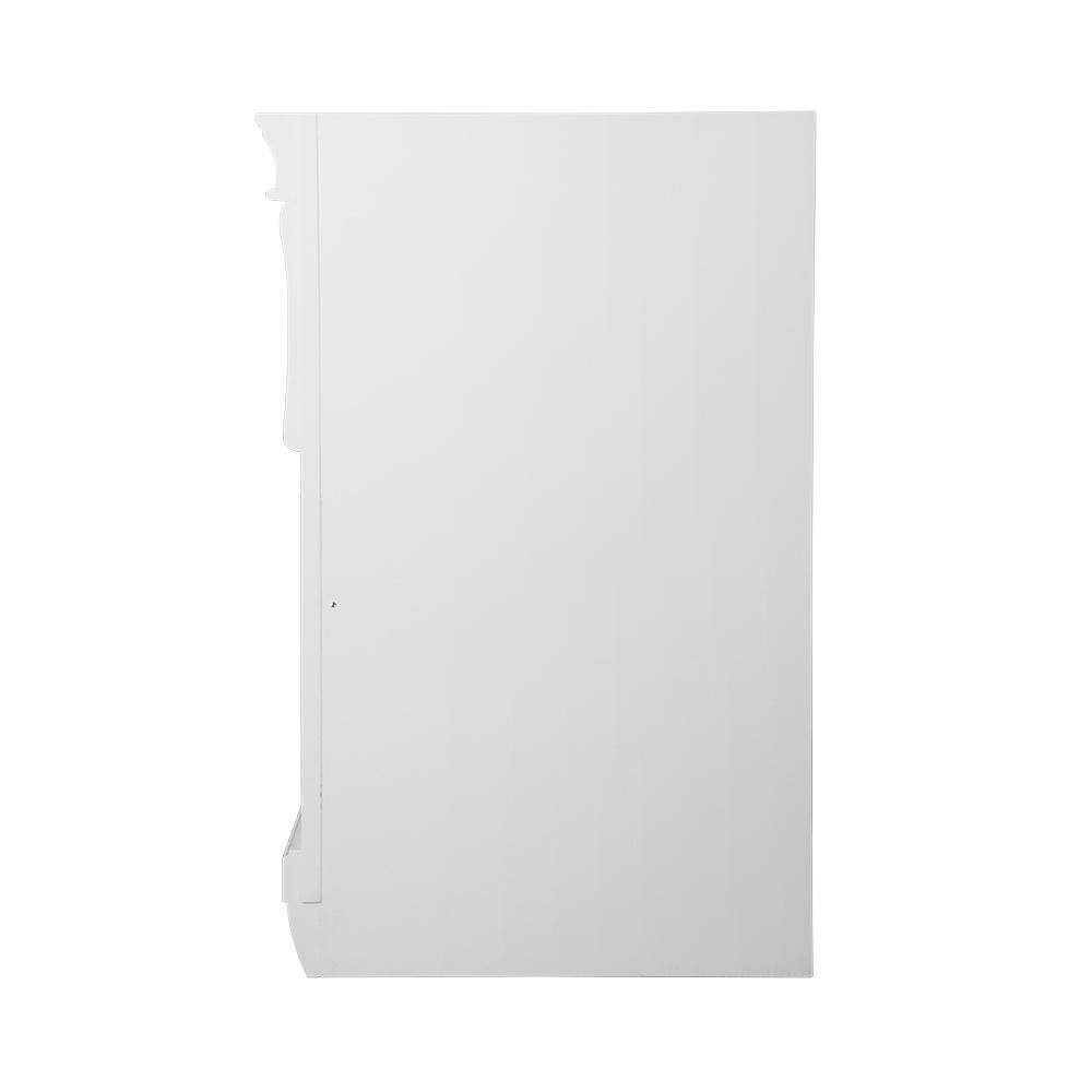 Home Decorators Collection Naples 60 in. W x 21-34 in. D Bath Vanity Cabinet Only in White nawa6021d