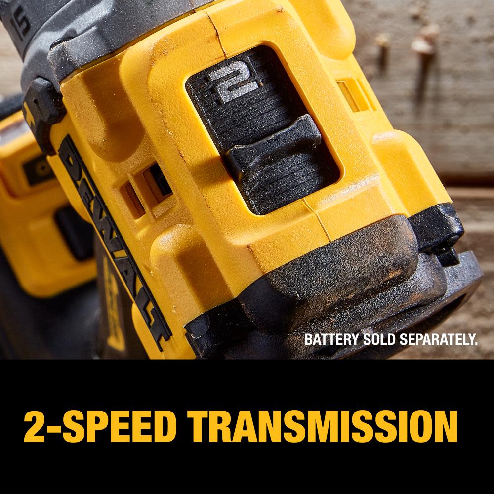 DEWALT 20V XR COMPACT HAMMER DRILL (BARE TOOL)