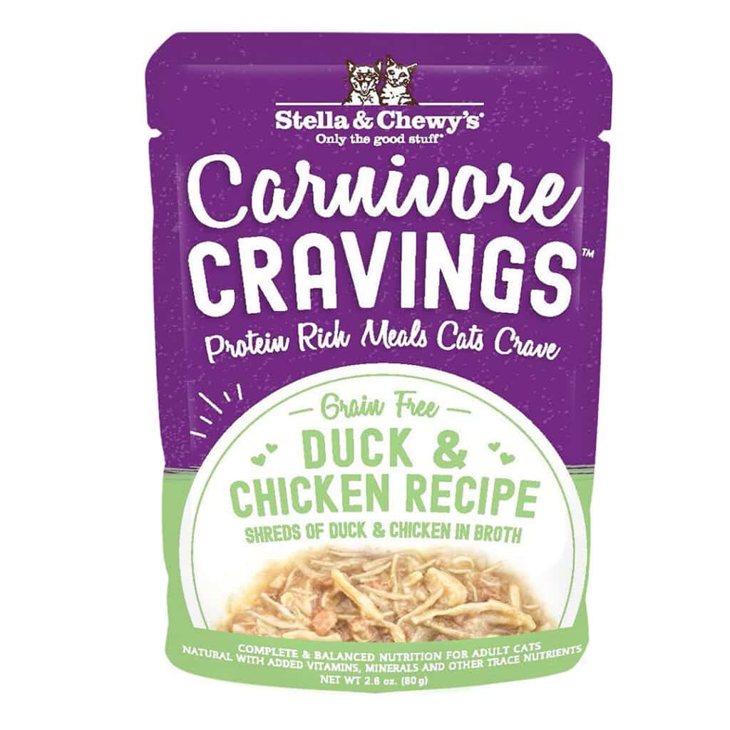 Stella  Chewys Carnivore Cravings Grain Free Chicken  Duck Wet Cat