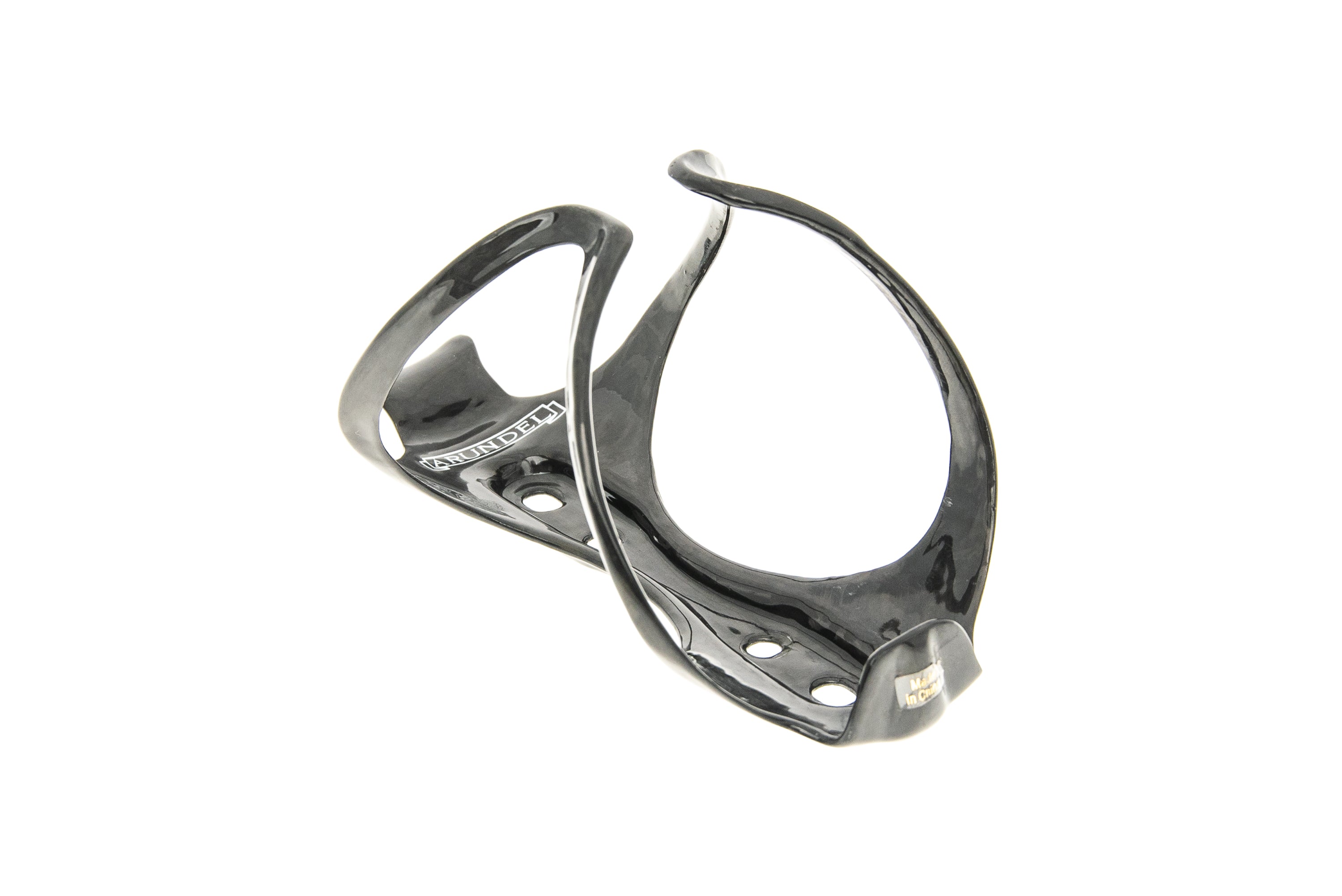 Arundel Mandible Carbon Water Bottle Cage Glossy Black