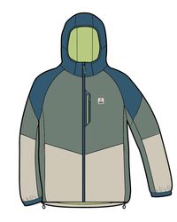 Daybreak Light Recycled Thermore® Insulated Jacket - Pistachio/Blue Steel