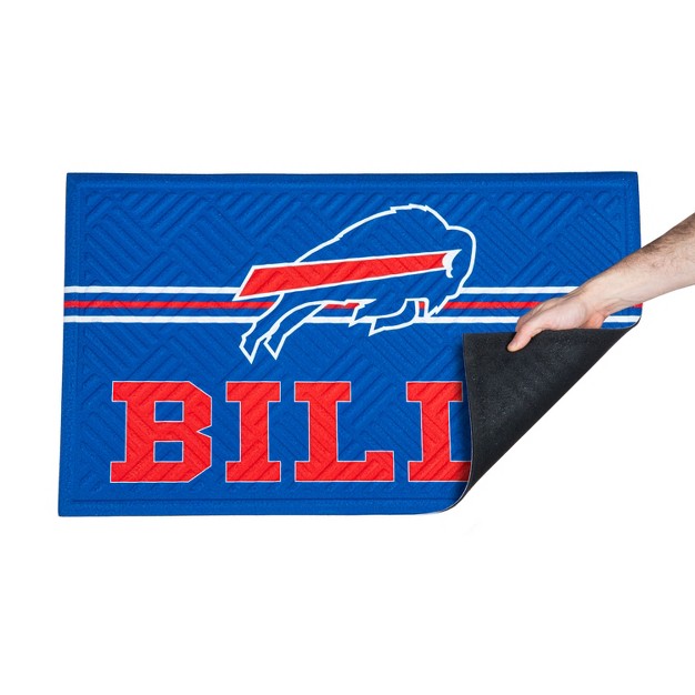 Embossed Mat Cross Hatch Buffalo Bills