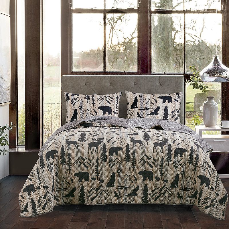 Donna Sharp Forest Weave Quilt Set