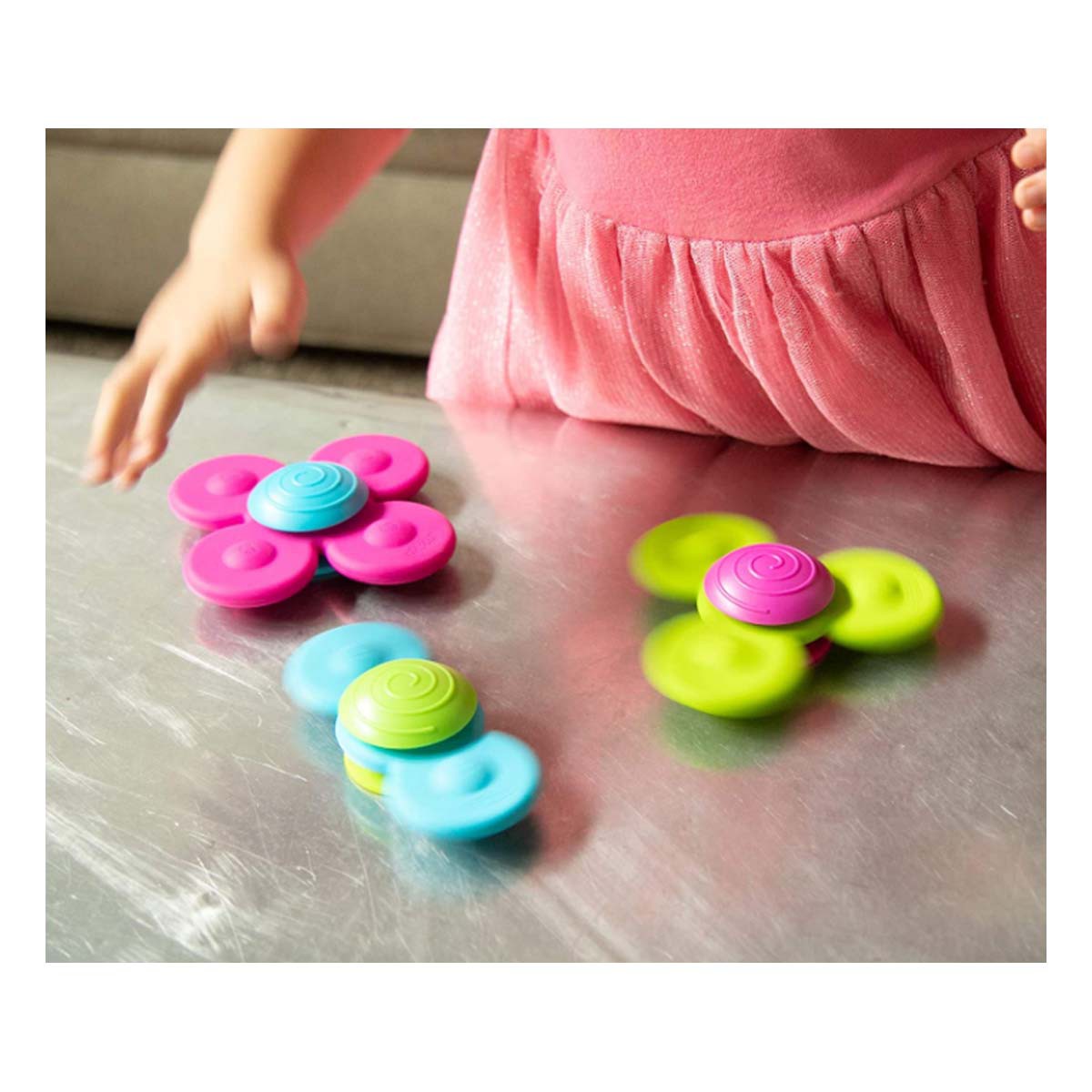 Fat Brain Whirly Squigz Sensory Toy