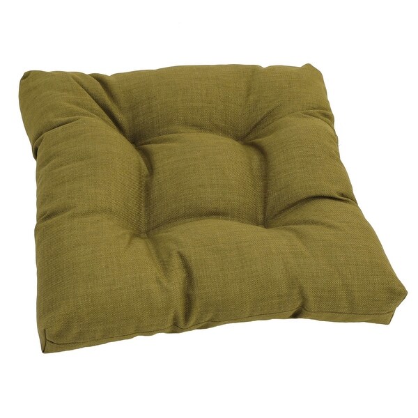 19-inch Square Indoor/Outdoor Tufted Chair Cushion - 19