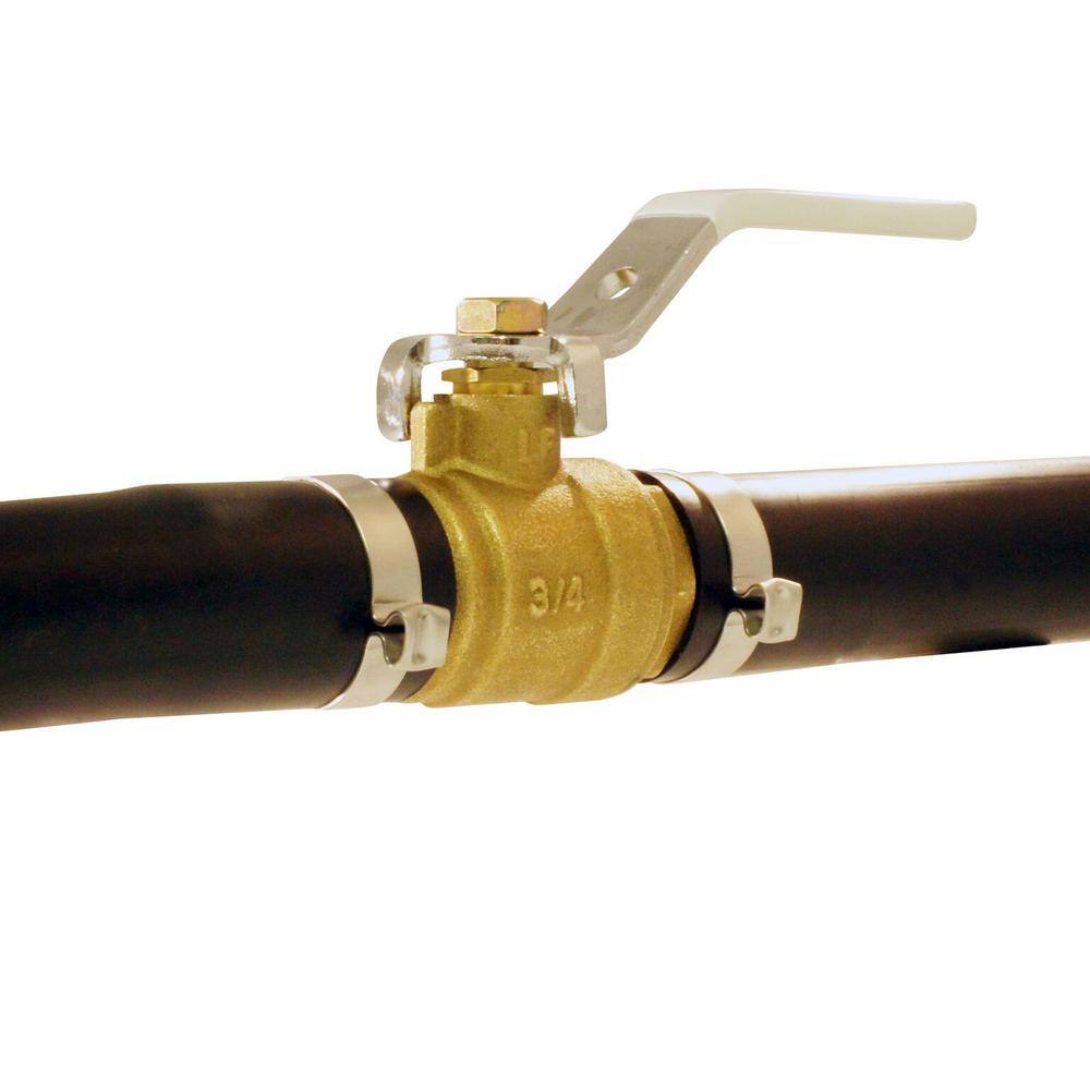 Apollo 34 in. Brass Insert Poly Ball Valve POLYV34