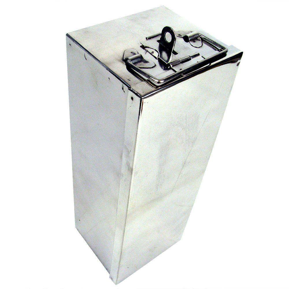 Stalwart 1 Gal. Storage Box in Metallic 75-005