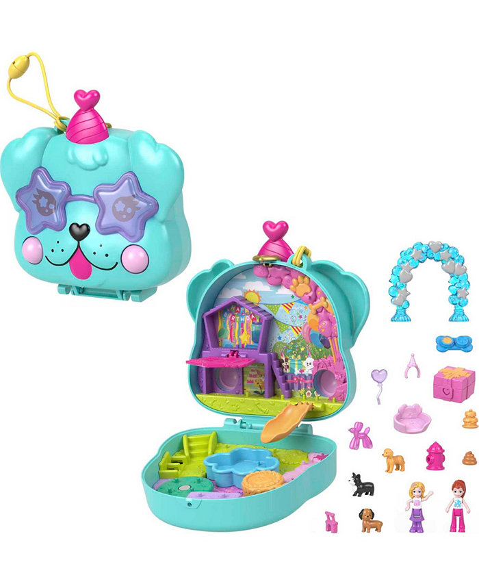 Polly Pocket Doggy Birthday Bash Compact