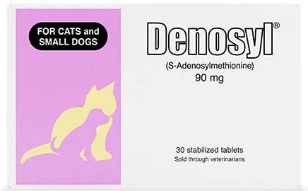 Nutramax Denosyl Tablets Liver and Brain Supplement for Small Dogs and Cats， 30 count