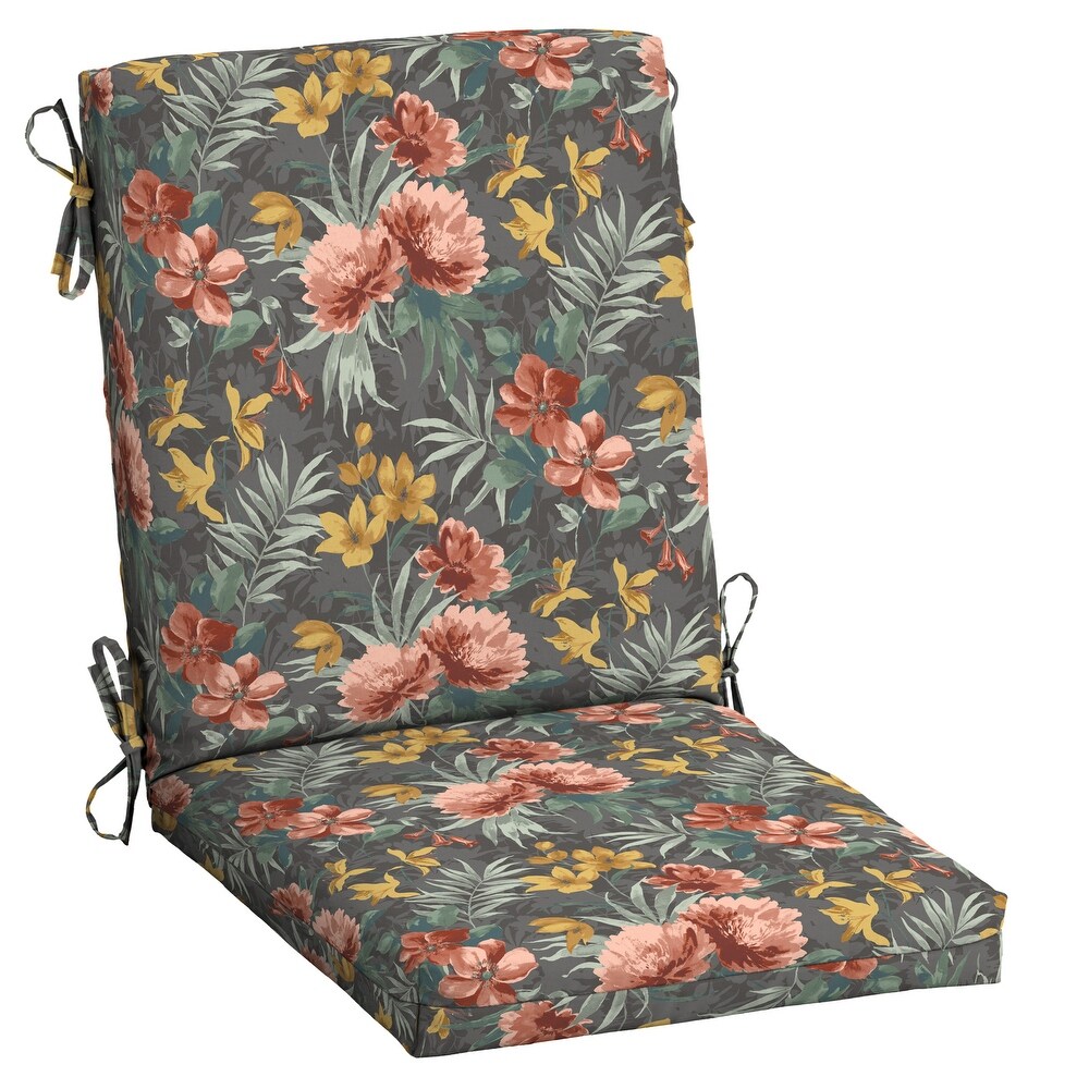 Arden Selections Craft Outdoor 44 x 20 in. High Back Dining Chair Cushion