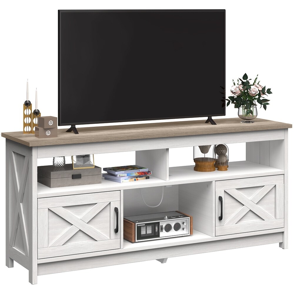 Farmhouse TV Stand for up to 65\