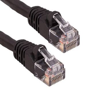 SANOXY 10 ft. Cat6 550 MHz UTP Snagless Ethernet Network Patch Cable Black SNX-CBL-LDR-C6101-1010