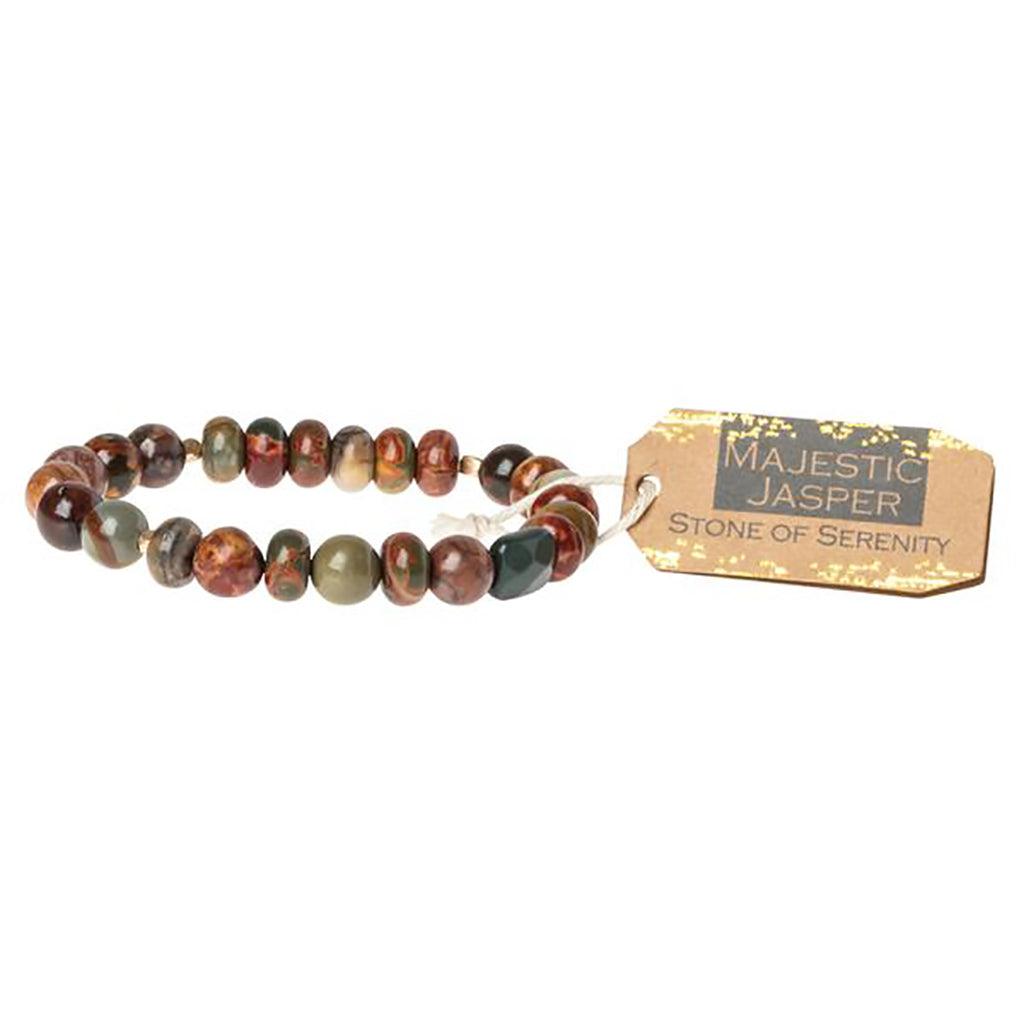 Scout Curated Wears  Majestic Jasper Stone Bracelet - Stone of Serenity