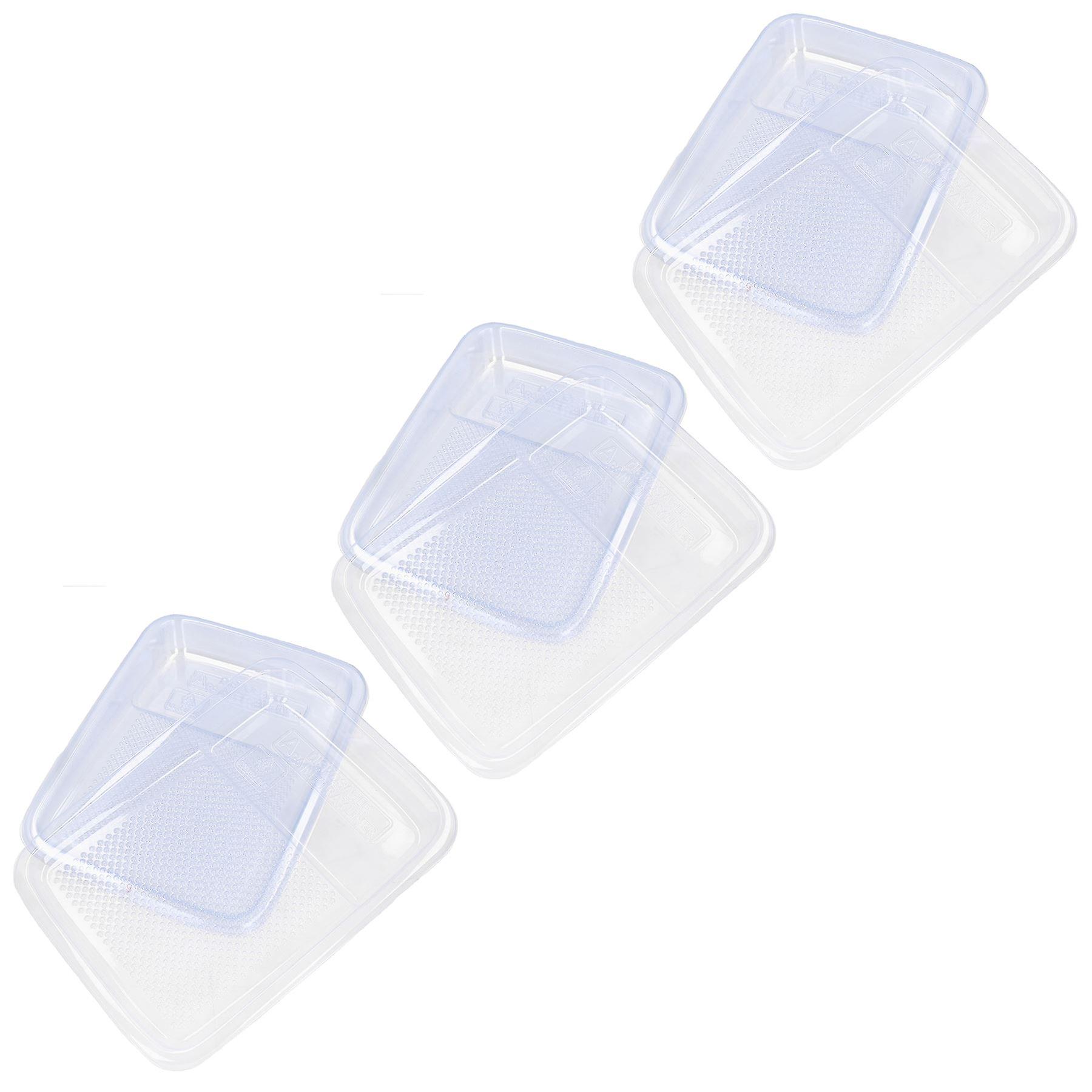 Clear Plastic Disposable Roller Tray Liners for 230mm / 9” Roller Trays 15pk