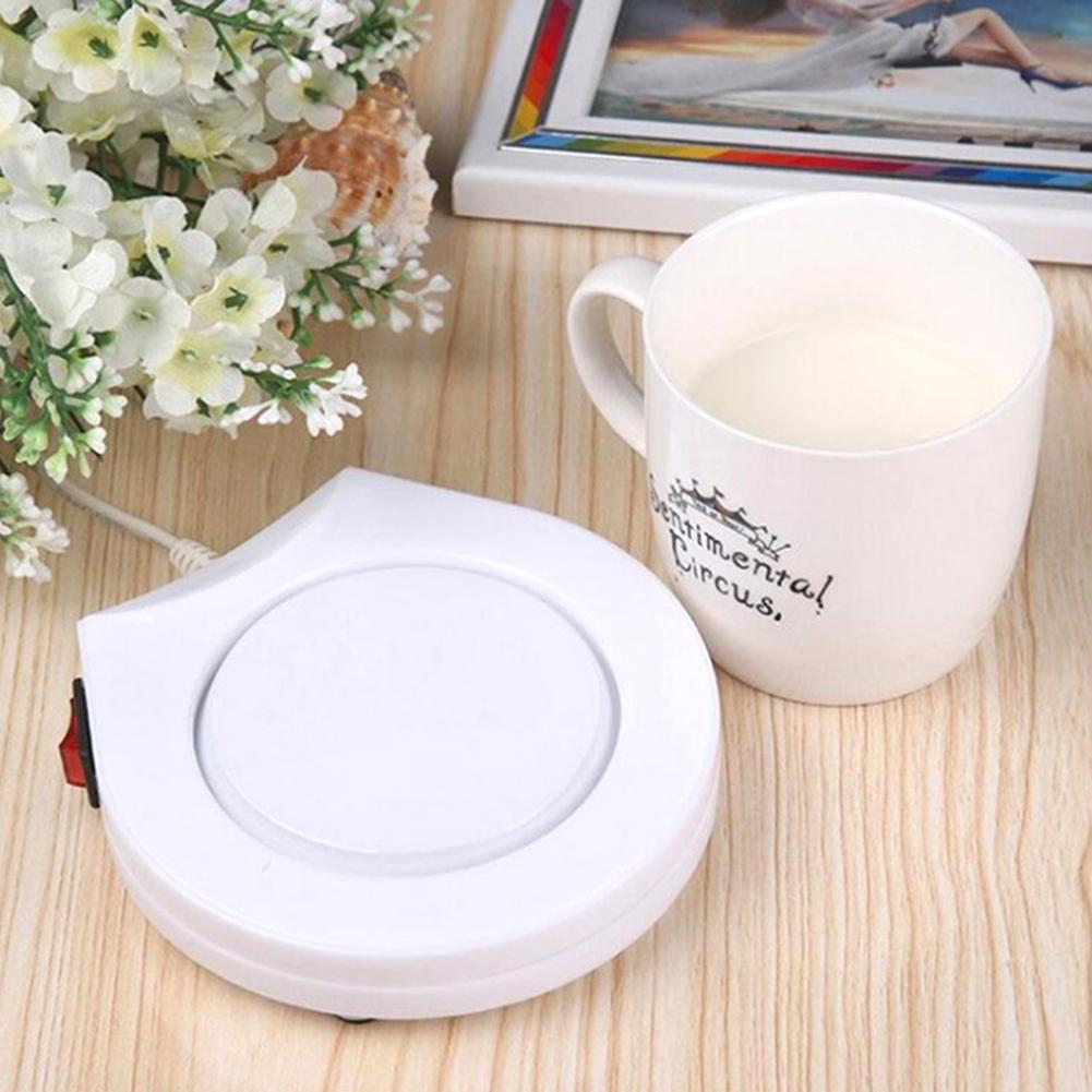 220V Warmer Heater Pad Electric Powered Coffee Tea Milk Mug Cup Warmer Mat