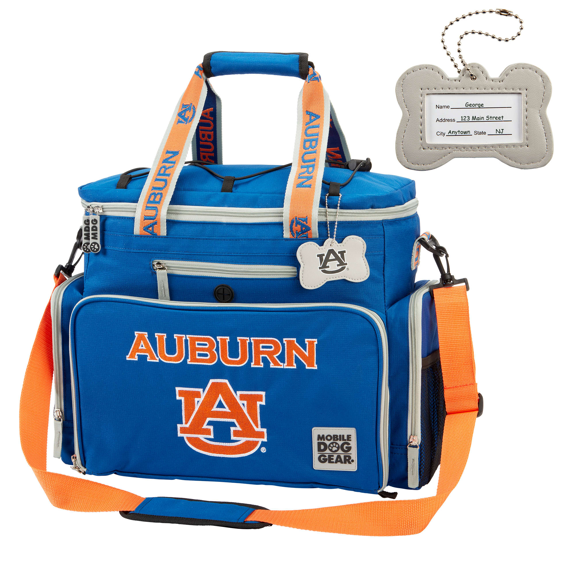 Mobile Dog Gear Auburn Tigers NCAA Week Away Bag