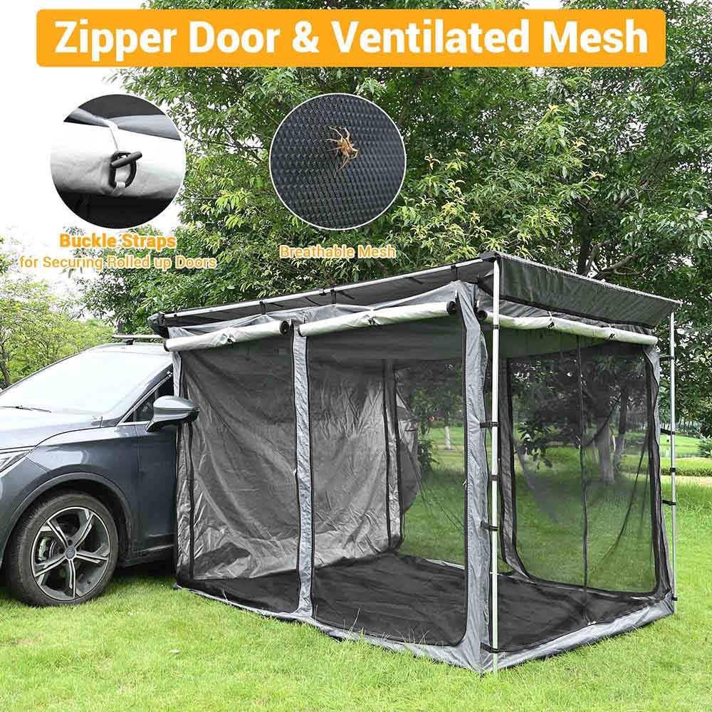 Yescom 8x8 Awning Room Screen Porch with Floor